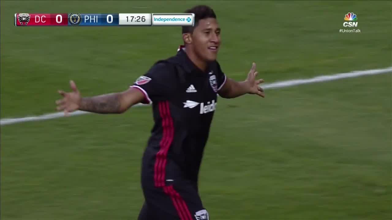 José Guillermo Ortiz abre su cuenta personal con el United TUDN MLS