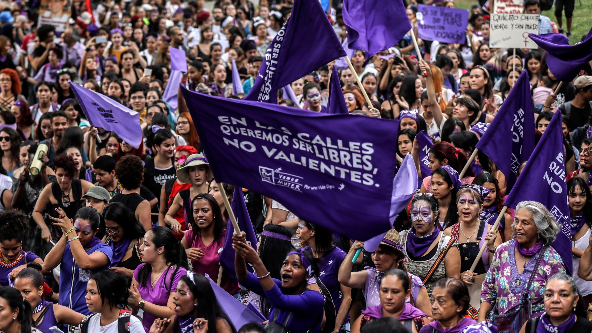 Igualdad de género, el clamor de miles de manifestantes durante marchas