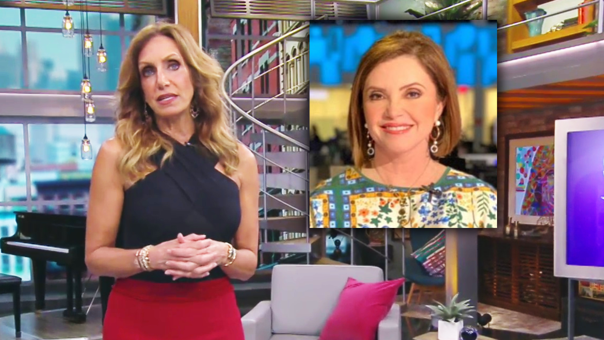 Lili manda sus mejores deseos a la corresponsal de Primer Impacto