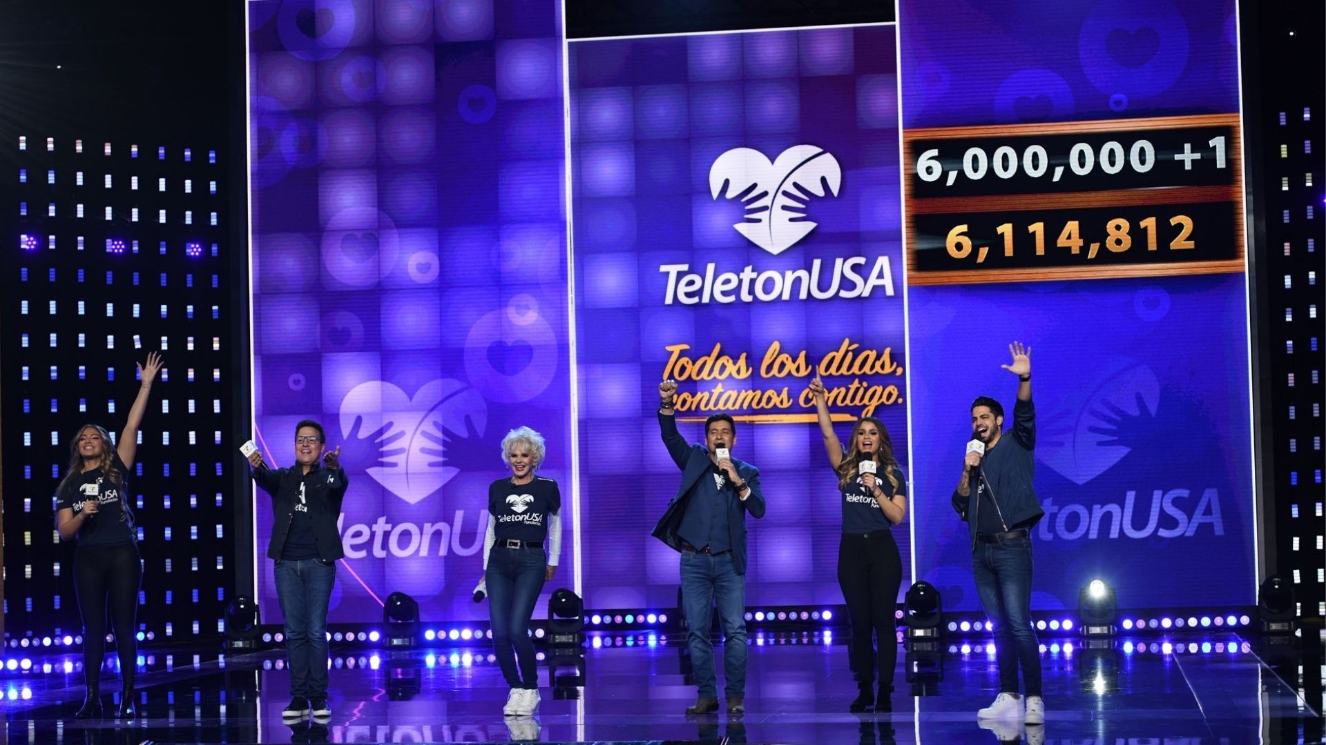 TeletonUSA llega a la meta 6.1 millones recaudados para seguir