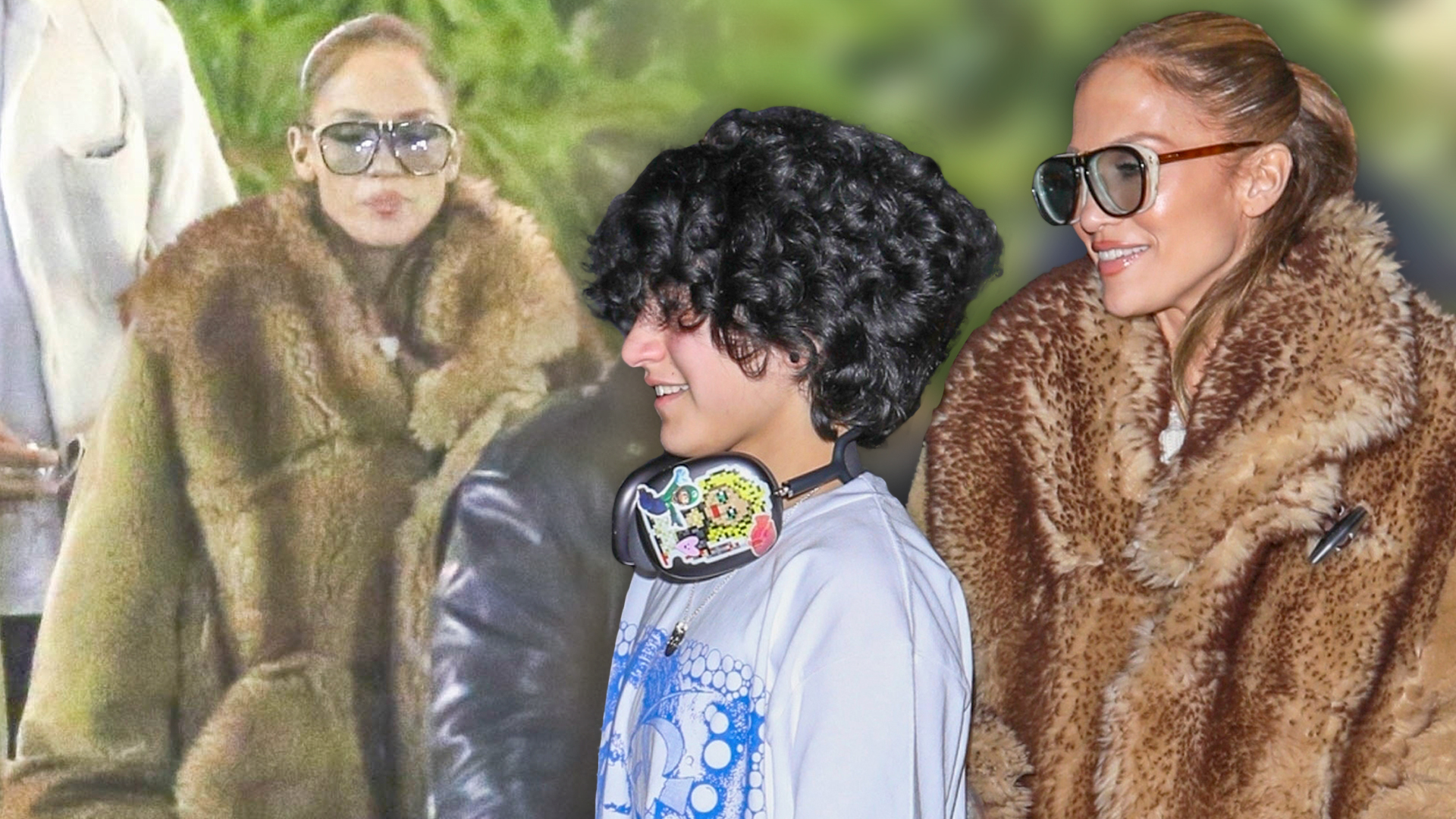 The LUXURIOUS coat JLo rocked with Emme in concert