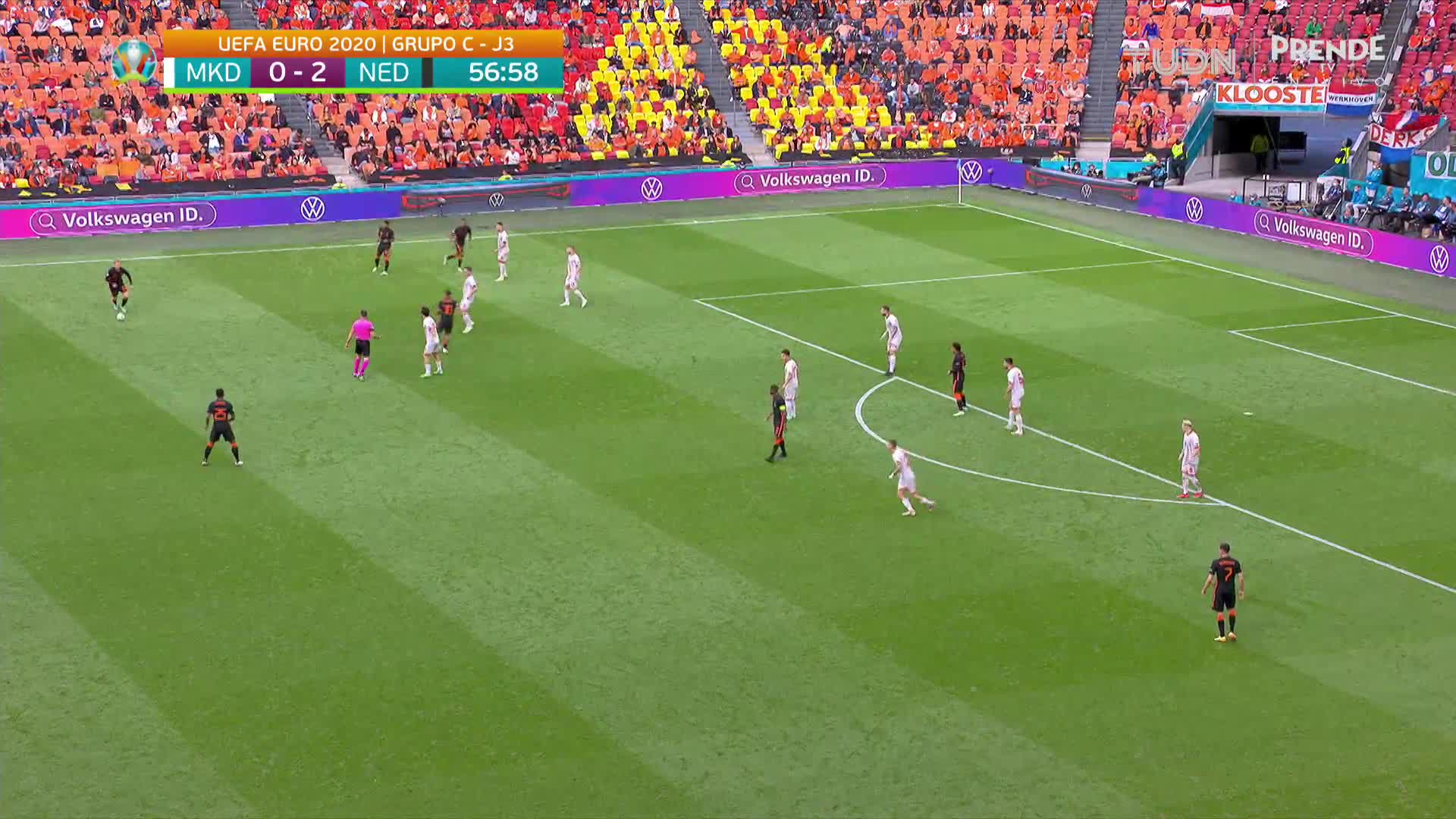 ¡GOL! anota para Holanda. Wijnaldum TUDN UEFA Euro 2024 TUDN