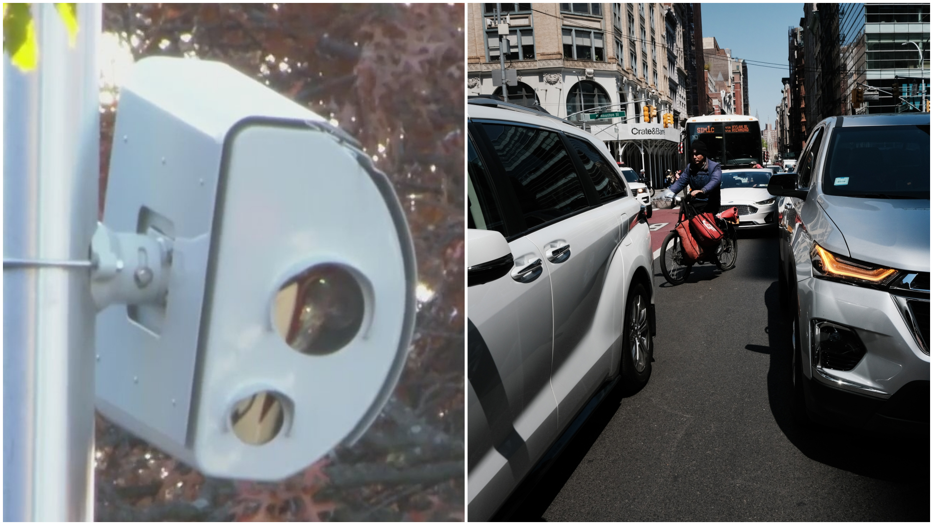 With cameras to detect excess noise, New York authorities will fine those who exceed limits