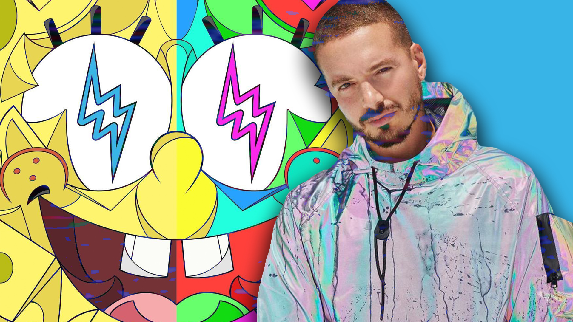 J Balvin anuncia colaboración con… ¿Bob Esponja? Univision Famosos