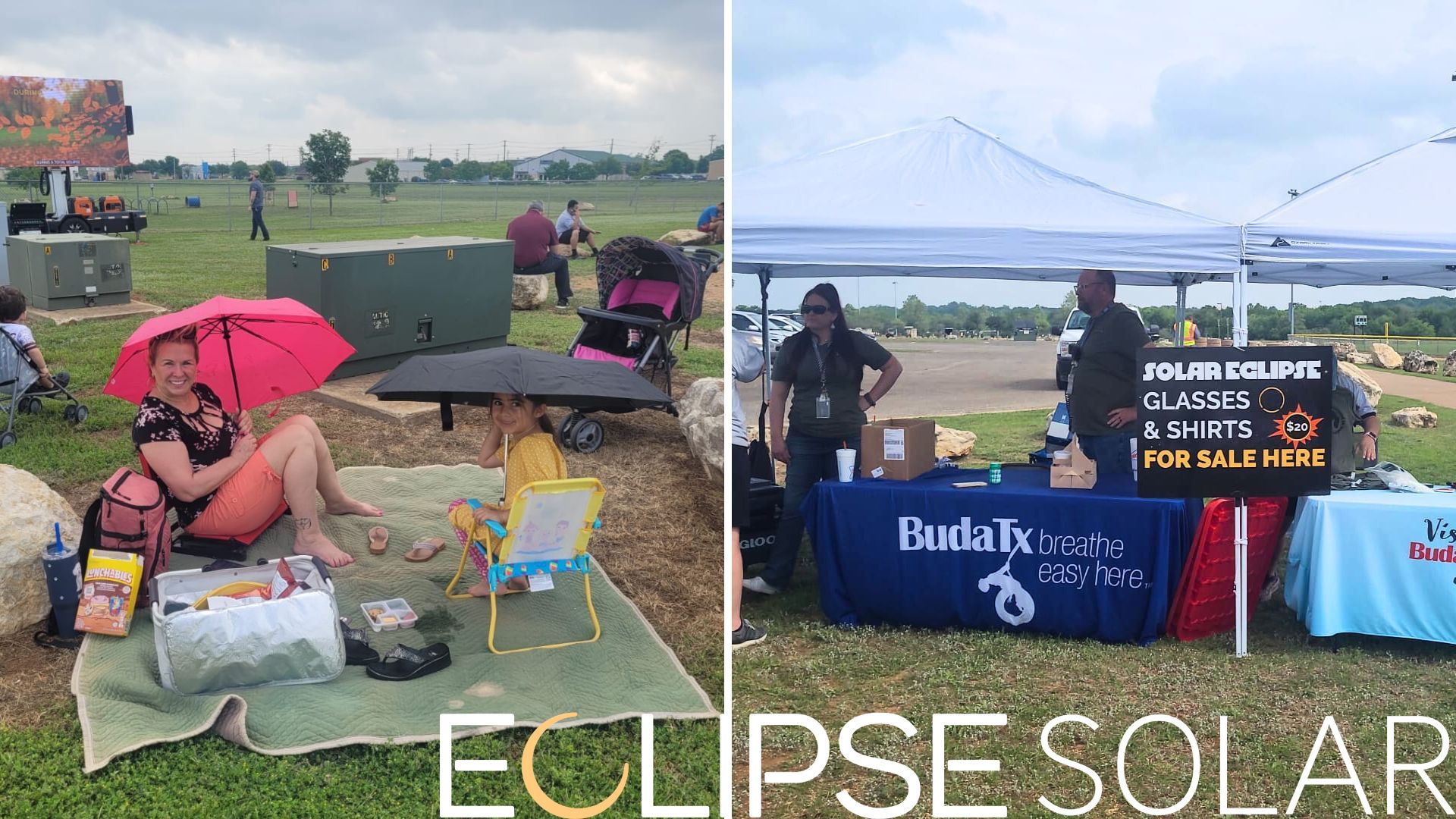 En imágenes así viven el eclipse solar total en Austin, Texas Fotos