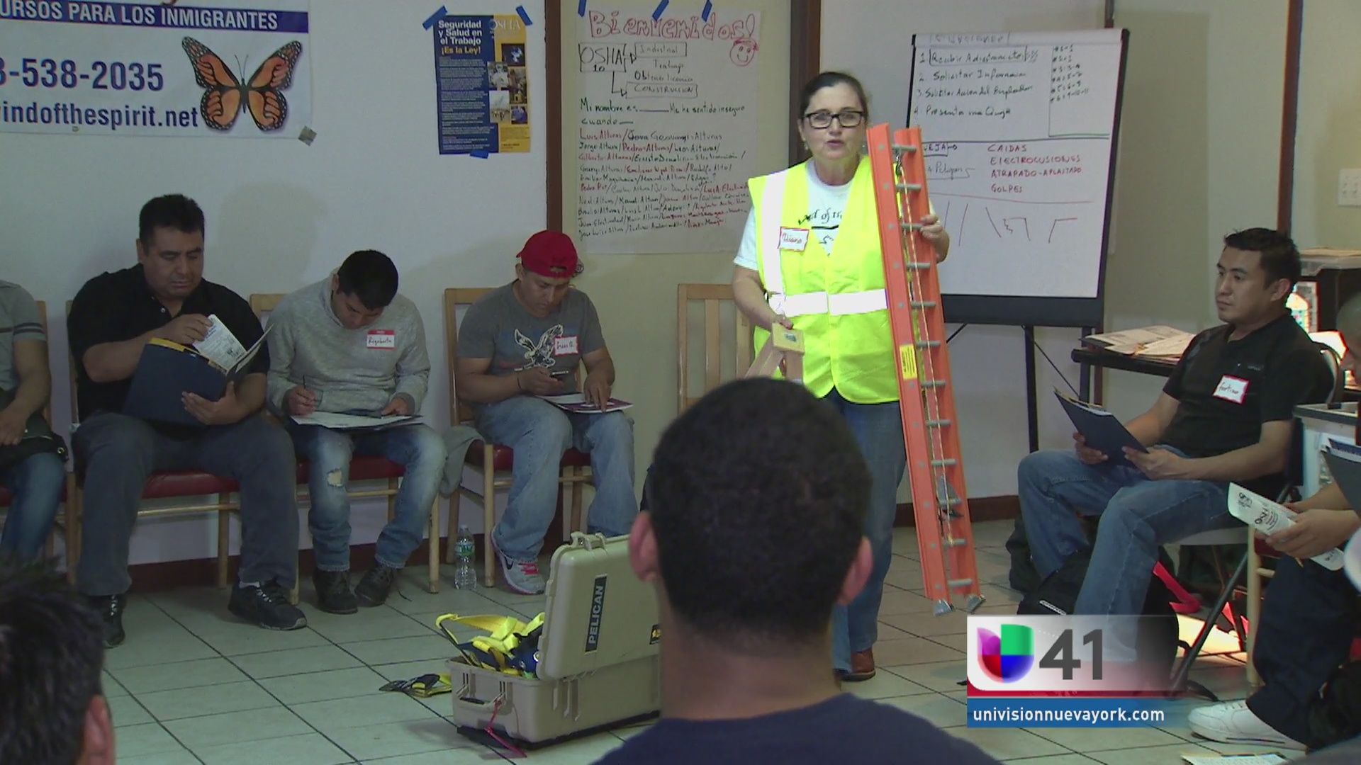 Recibe tu entrenamiento de OSHA gratis Video Univision 41 Nueva