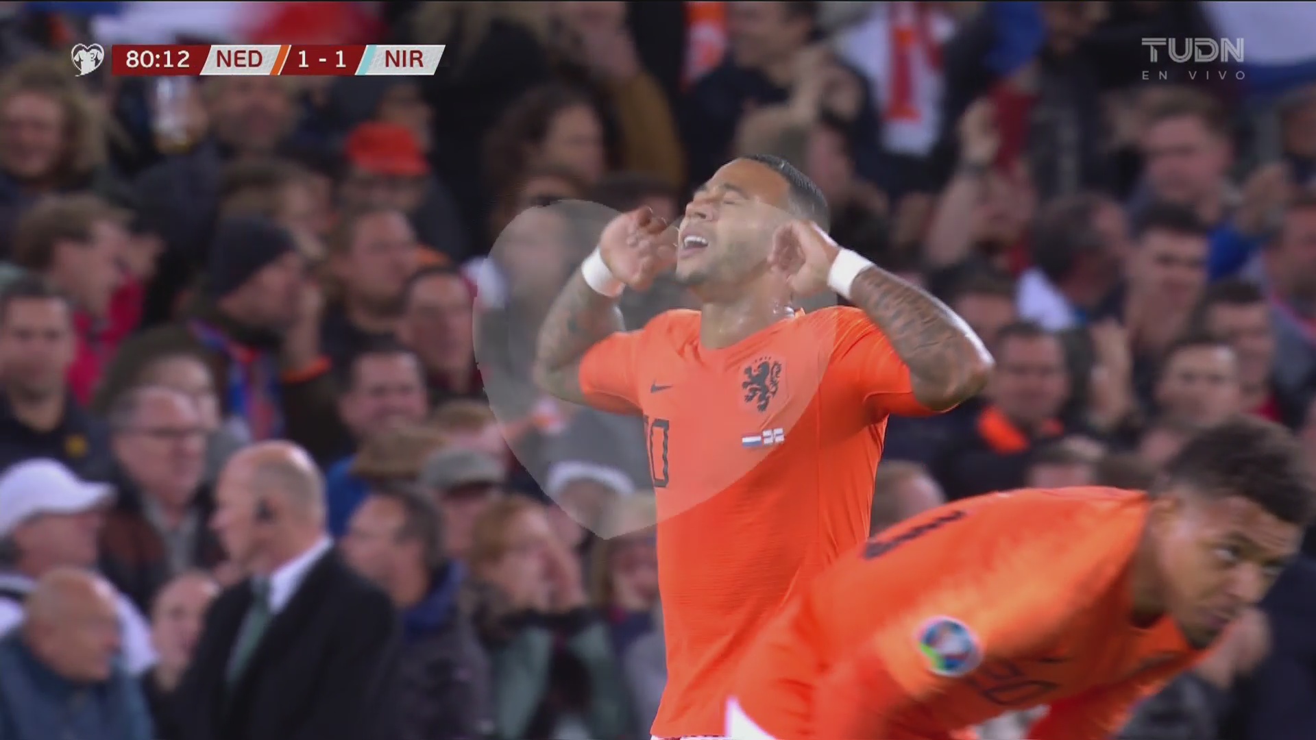 Holanda vs Irlanda del NorteGol de Depay al 80’ Deportes UEFA Euro