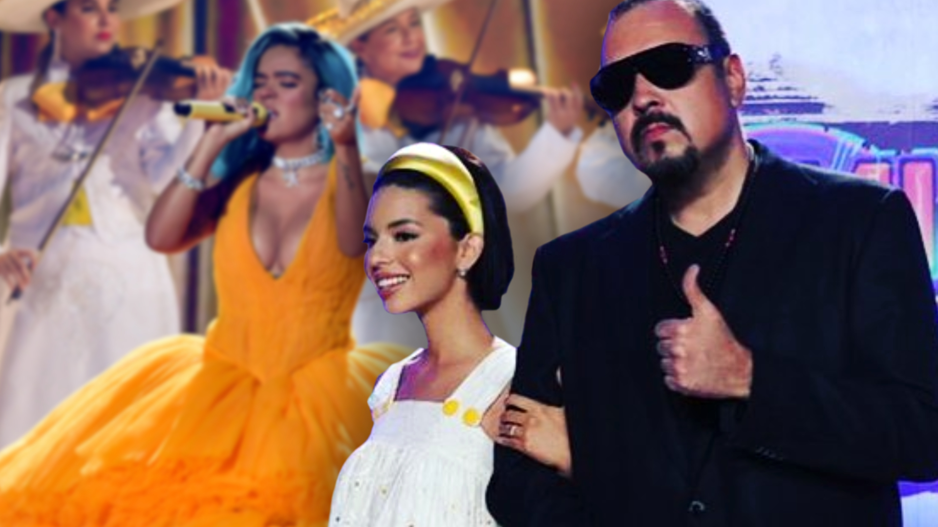Pepe y Ángela Aguilar hablan de la interpretación de Karol G en Premios