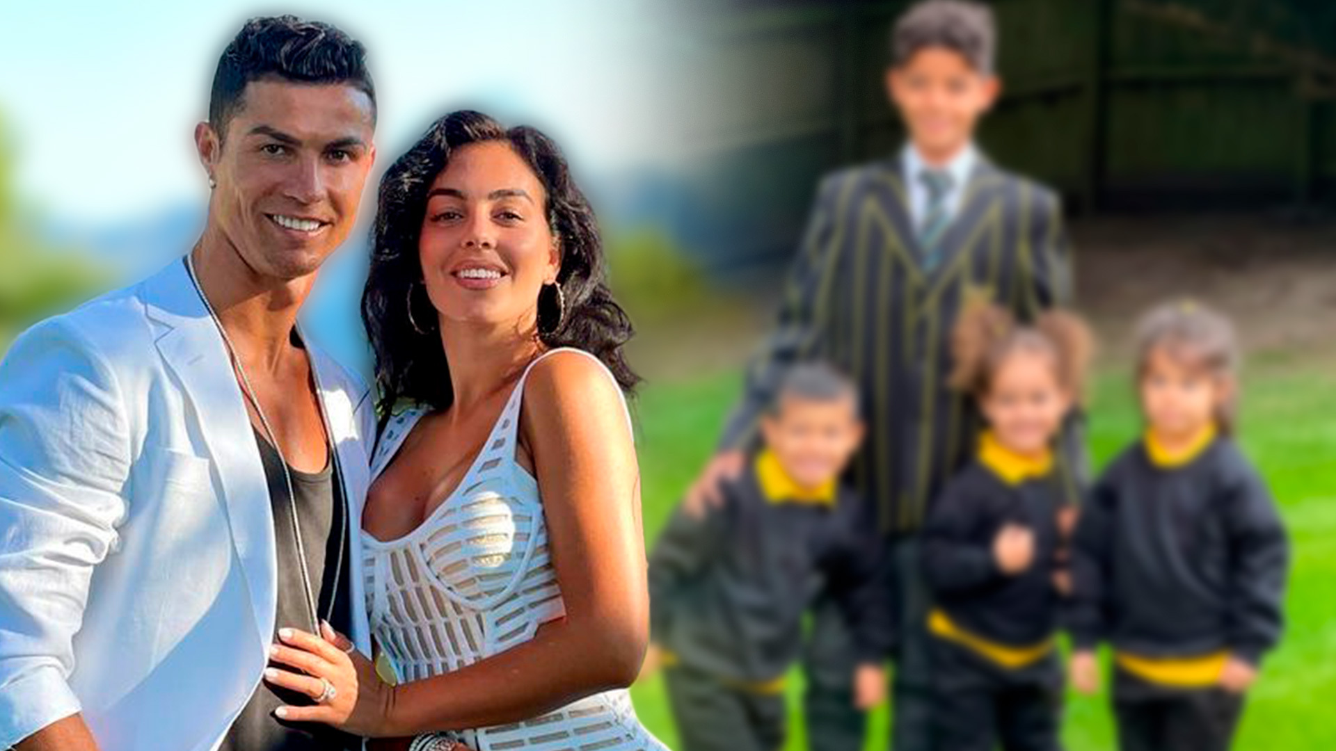 Así lucieron los hijos de Cristiano Ronaldo y Rodríguez en su