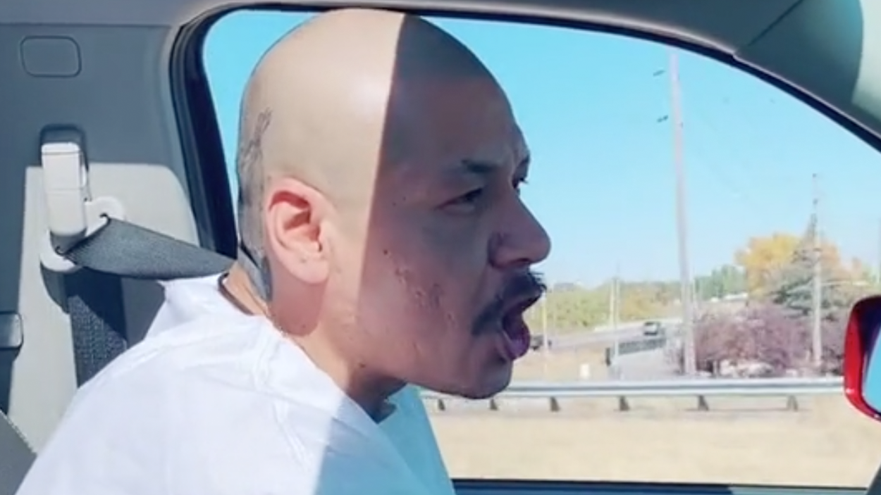 Viral skateboard guy drinking juice from bottle gets own ride from