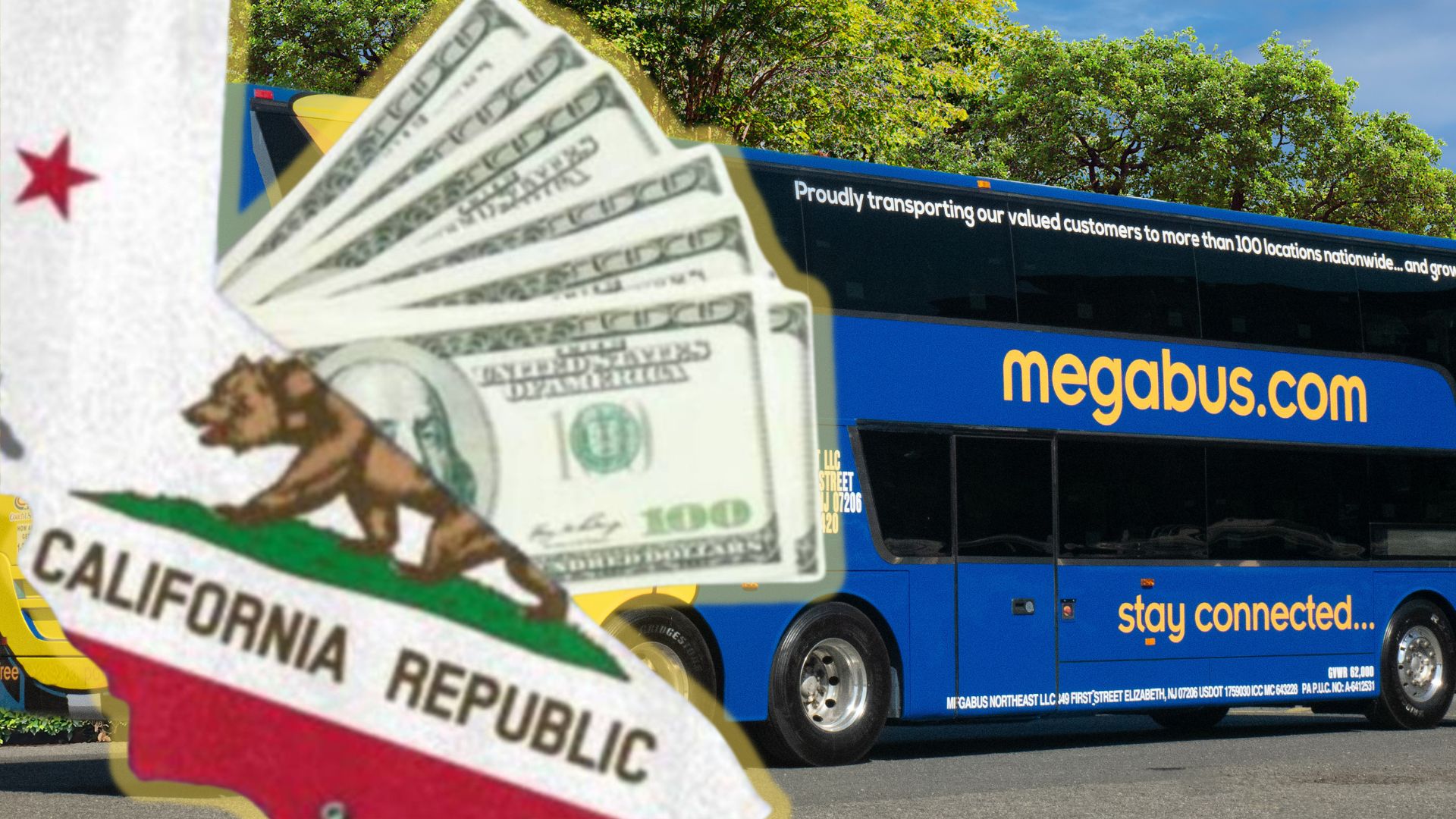 Cuánto cuesta el pasaje de Megabus en California regresa el autobús de