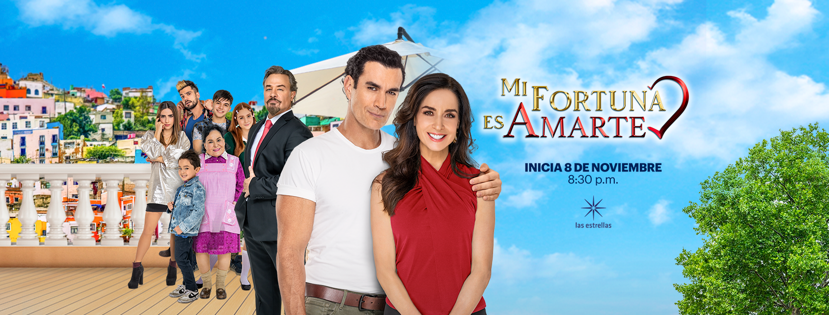 David Zepeda y Susana González protagonizan el primer póster de 'Mi - Mi Fortuna Es Amarte Season 1 Episode 66