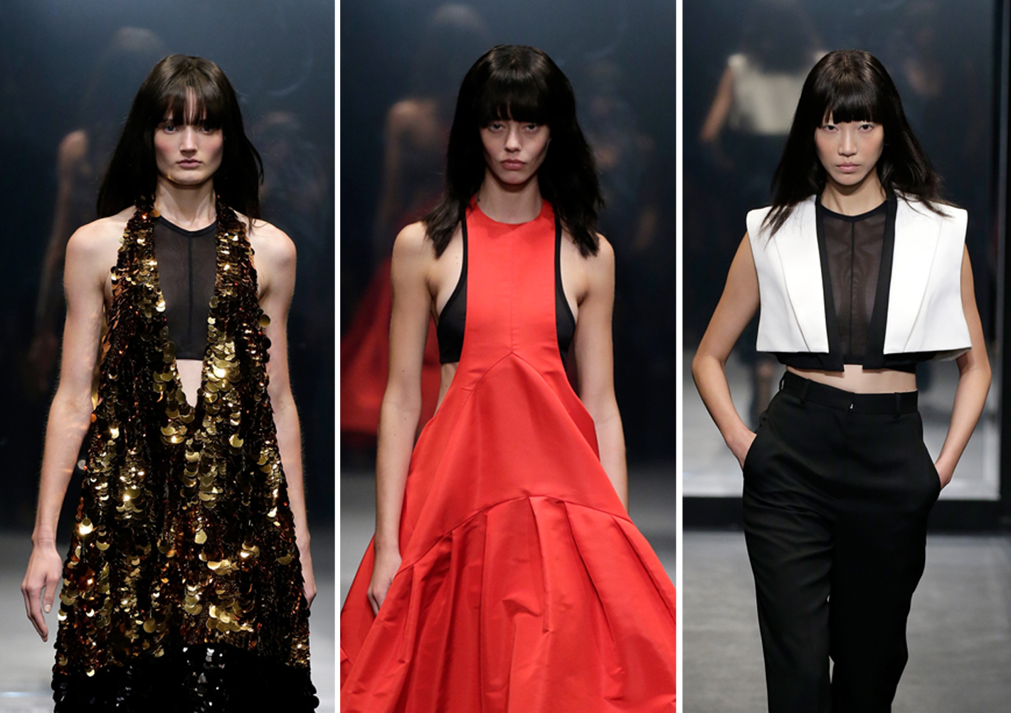 Vera Wang, una sofisticación obscura en el NYFW Estilo de Vida