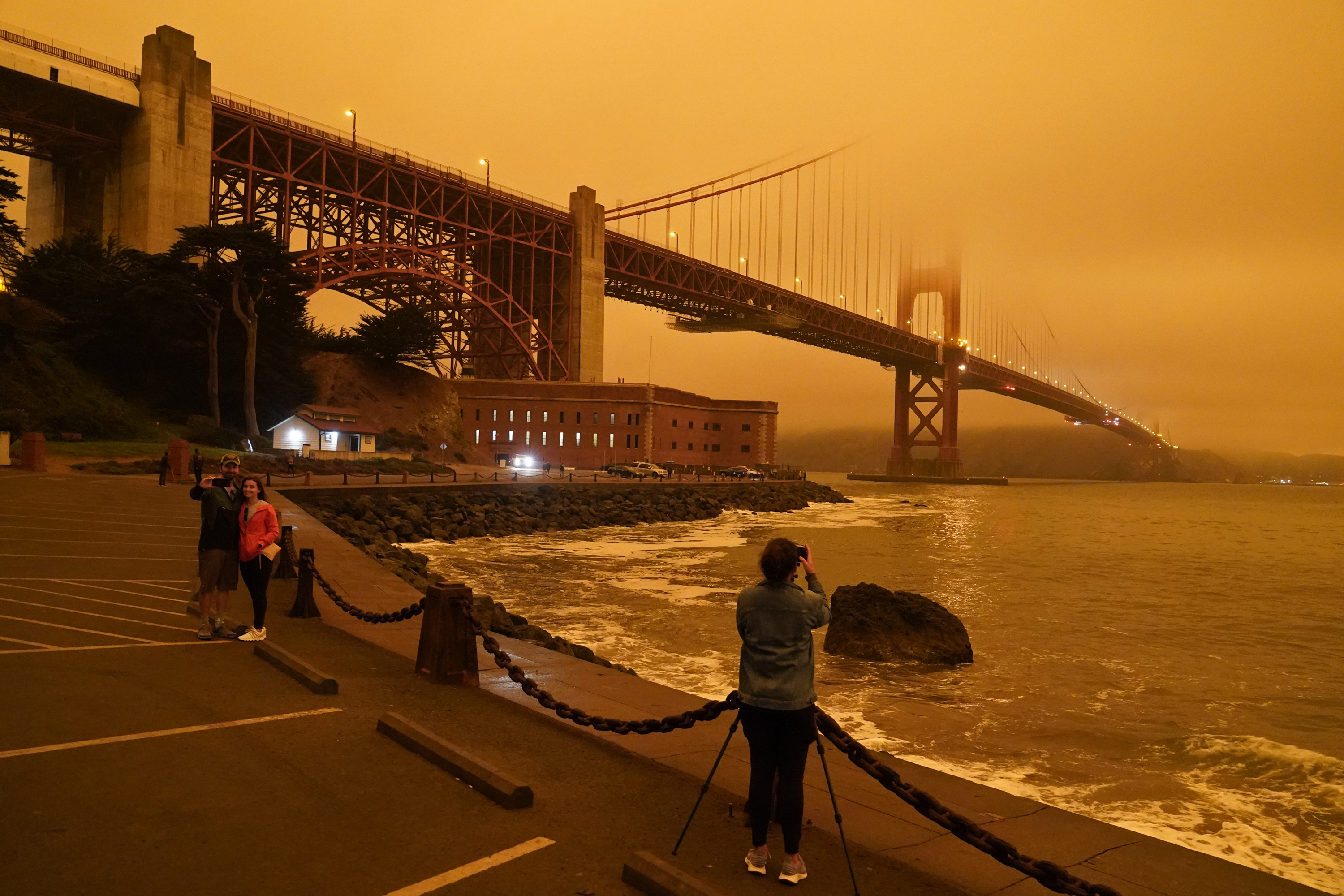Por qué el cielo de la Bahía de San Francisco está rojo pero la calidad del  aire no ha empeorado | Univision 14 San Francisco KDTV | Univision