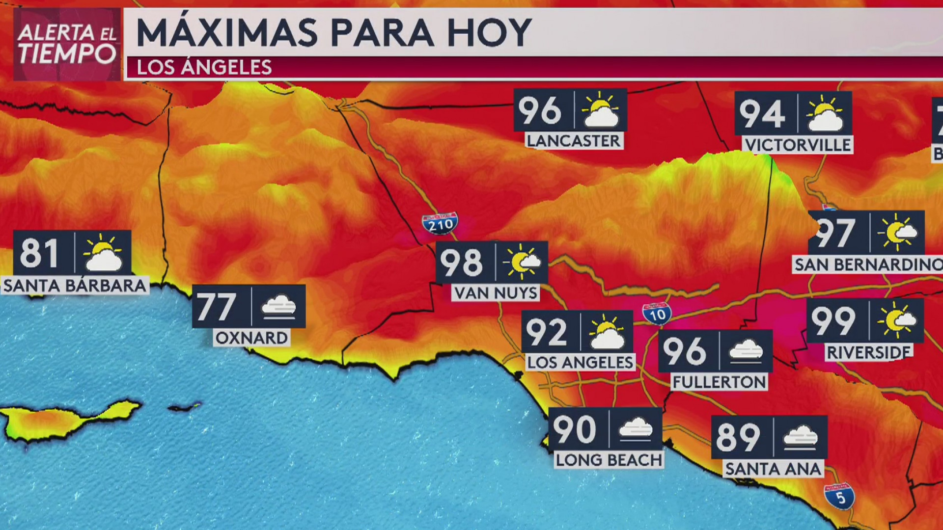 Cielo despejado y condiciones secas, el pronóstico del tiempo para la