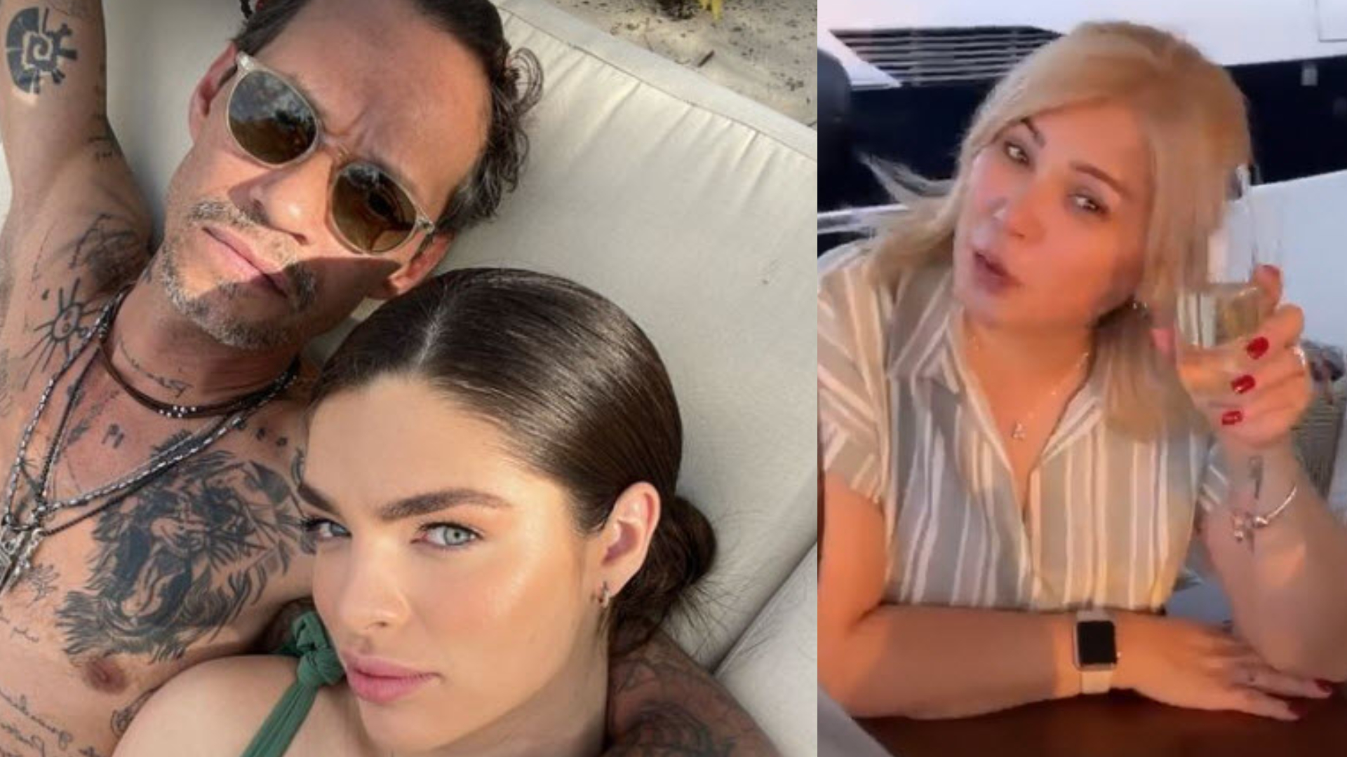 Дмитрий ферейро рибера биография и личная жизнь Marc Anthony y Nadia Ferreira se van de viaje en pareja hasta con la 'suegra' Un