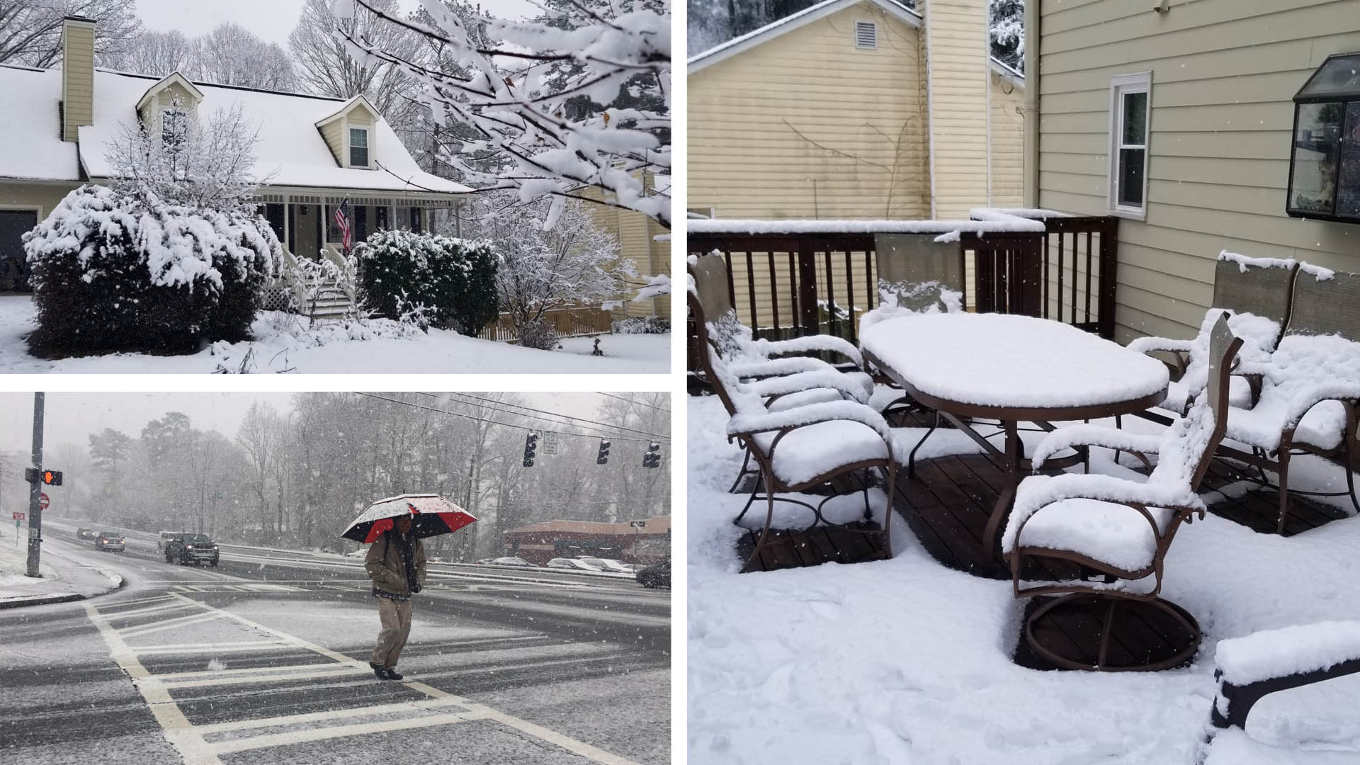 Nevada sorprende a regiones de y deja postales para el recuerdo