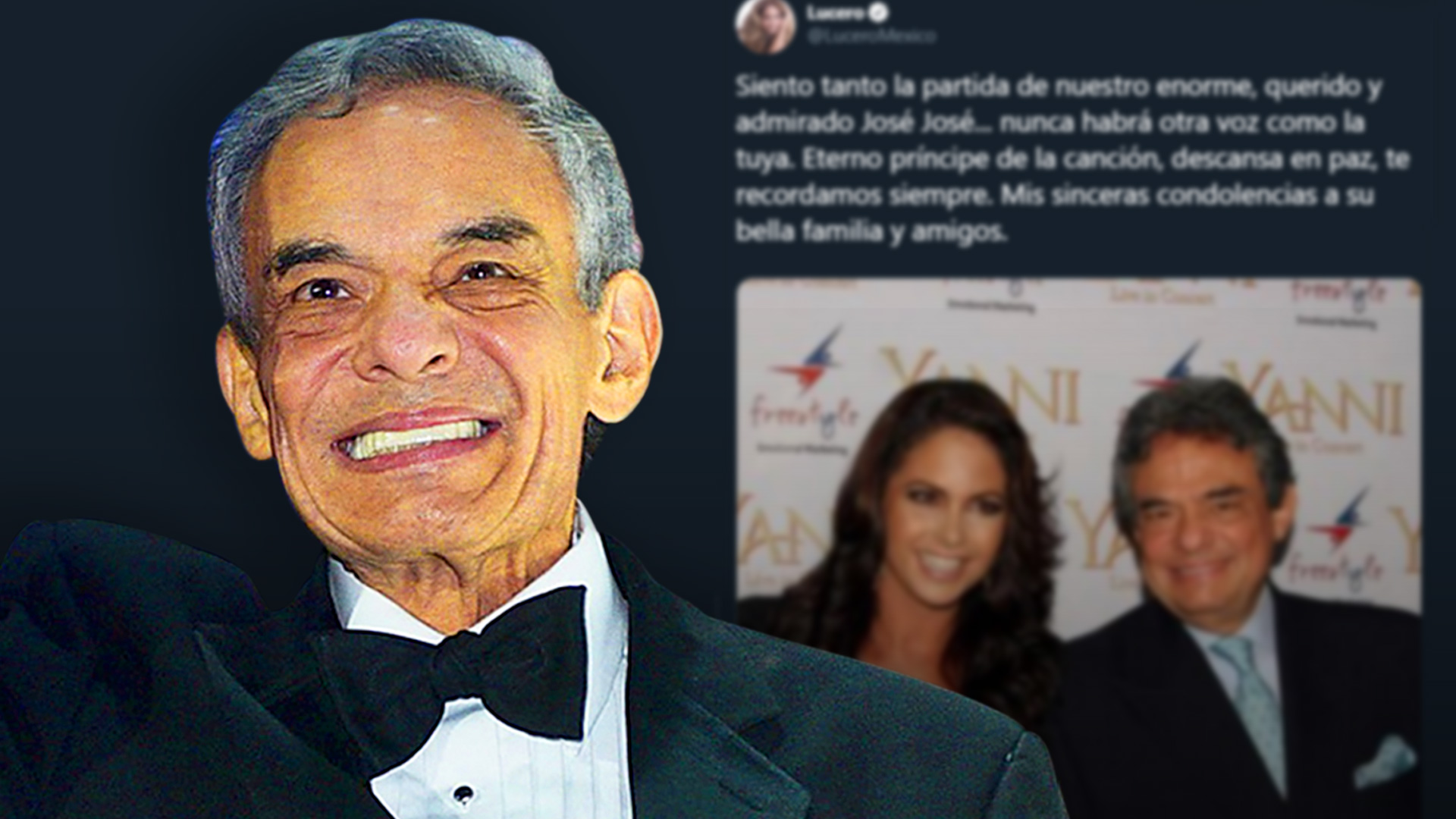 "Este es un día muy triste" los artistas lamentan la muerte de José