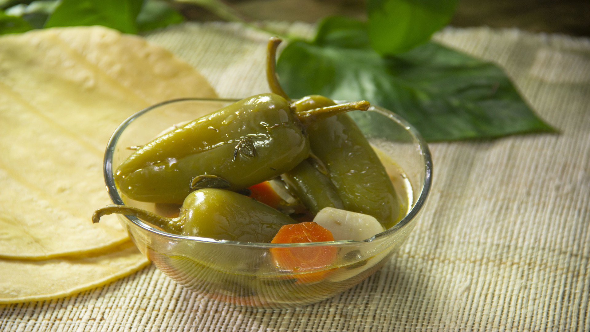 Receta de chiles en vinagre Delicioso Univision