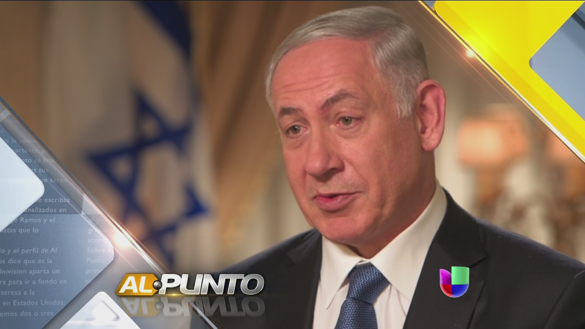 Ramos entrevista en exclusiva al primer ministro de Israel