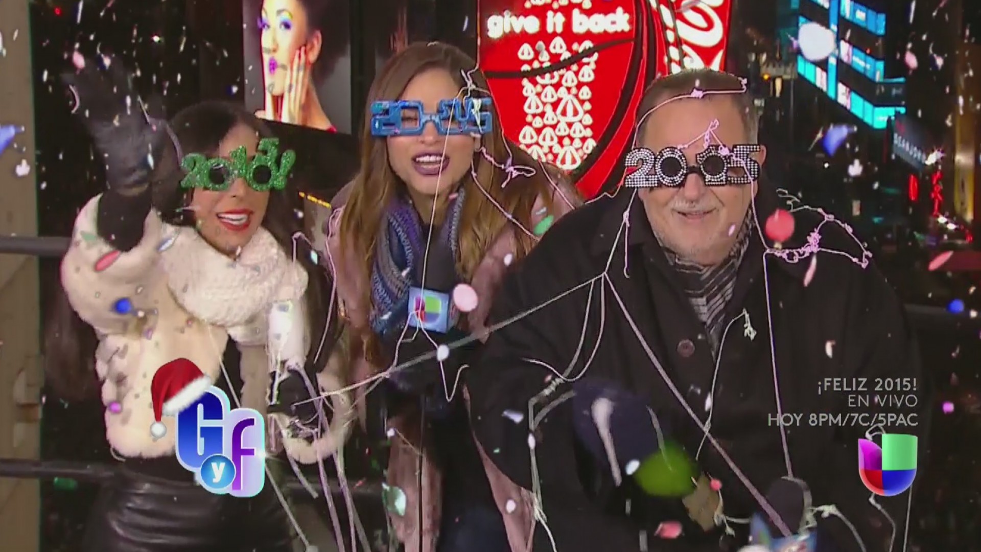 ¡El Gordo y La Flaca te desea un muy Feliz Año Nuevo! | Shows El Gordo