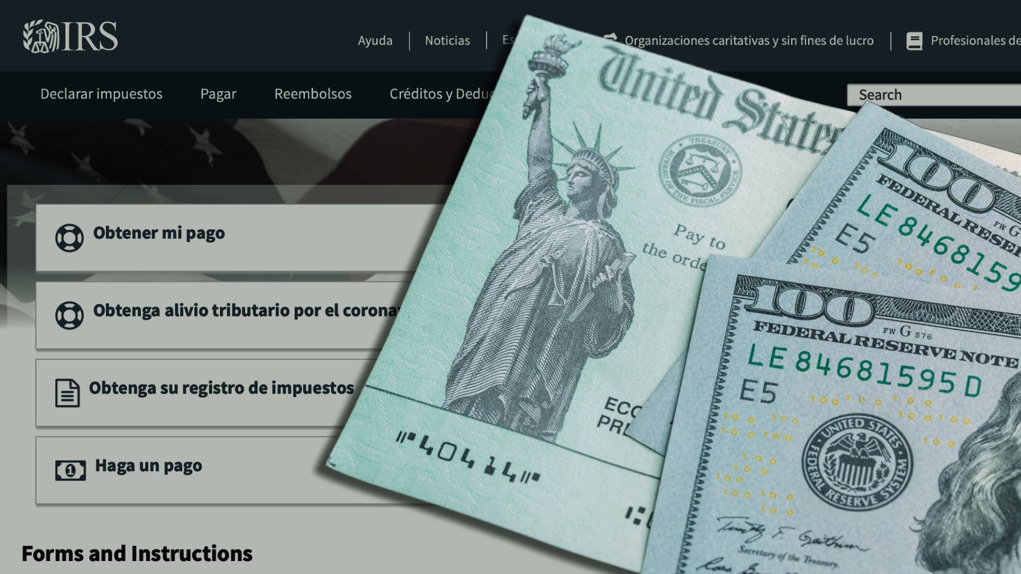 ¿Dónde está mi cheque de estímulo? Sigue estos pasos para saberlo