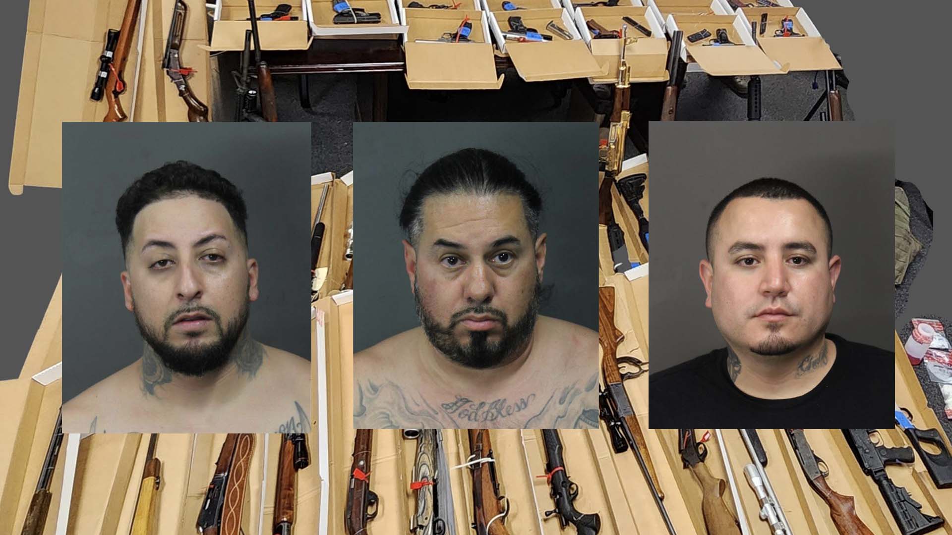 Confiscan enorme cargamento de armas y drogas en Baytown, Texas hay