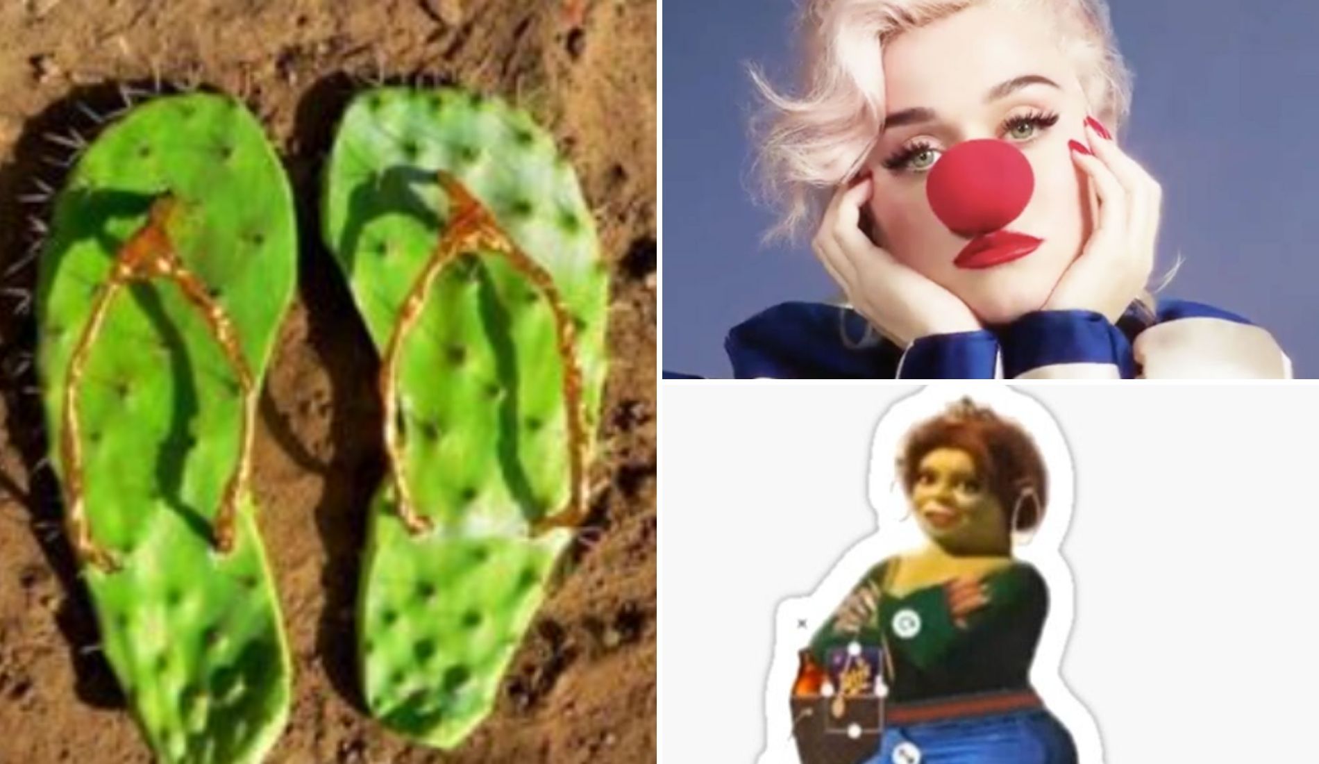 Mexicanos envían memes a Katy Perry y sus chanclas de gel: '¿Neni, dónde  entregas? | Shows Telehit Música | Telehit, image size:1900x1100