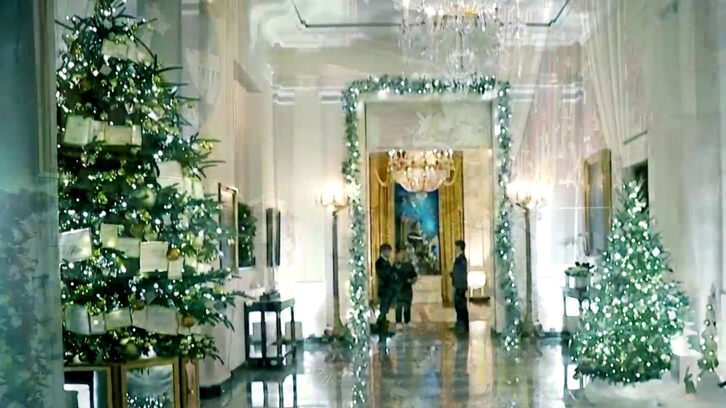Navidad en la Casa Blanca 77 árboles navideños y más de 83 mil luces