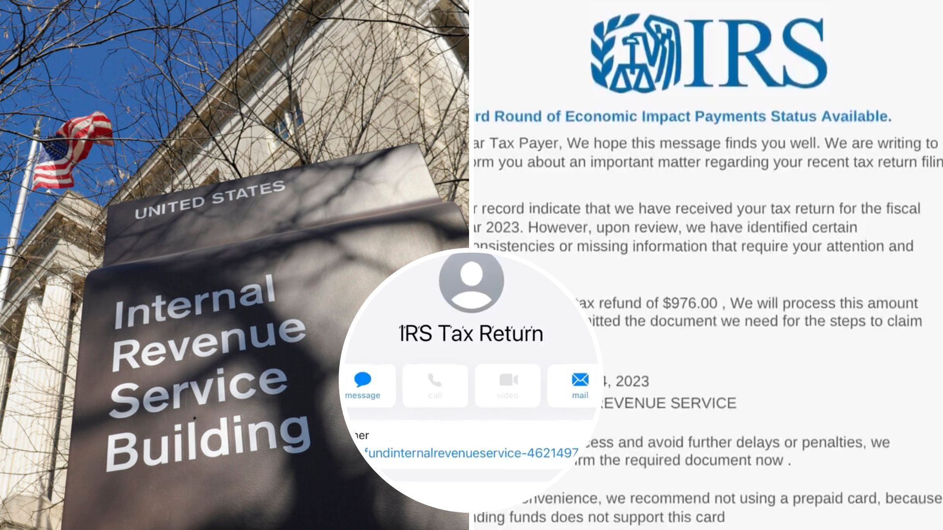 Estafa y fraude Reportan ola de estafas relacionadas al IRS; así es