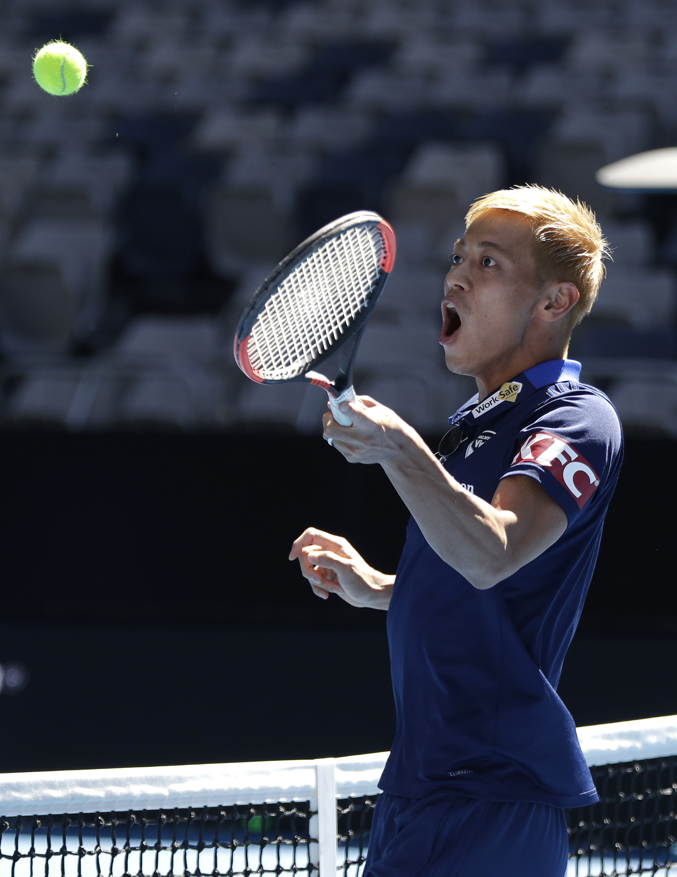 keitoshi USOPENxESPN ¡Firme el japonés! Kei Nishikori le ganó a Philipp