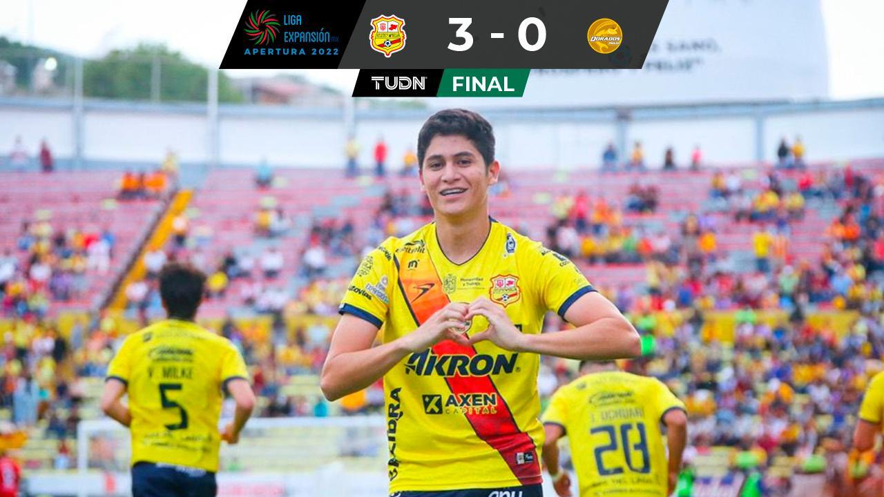Resumen Morelia hizo respetar su casa y goleó a Dorados Deportes