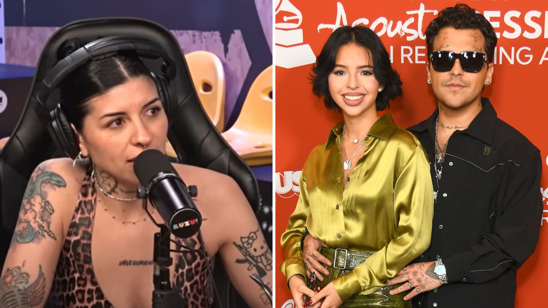 Nodal y Ángela Aguilar: las contradicciones que han dicho acerca de su relación y Cazzu | Univision Famosos | Univision