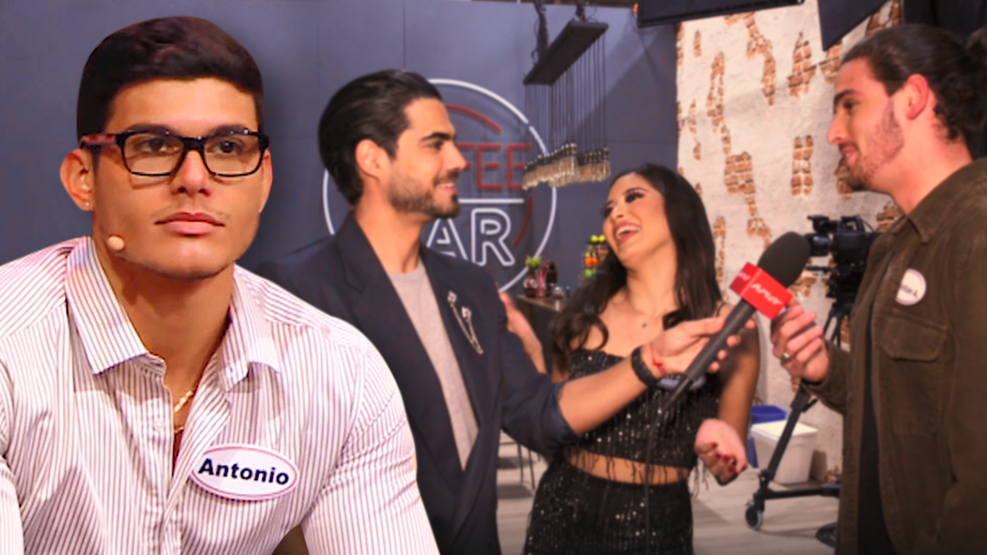 Enamorándonos, el resumen Christian y Antonio ¿amigos y rivales por