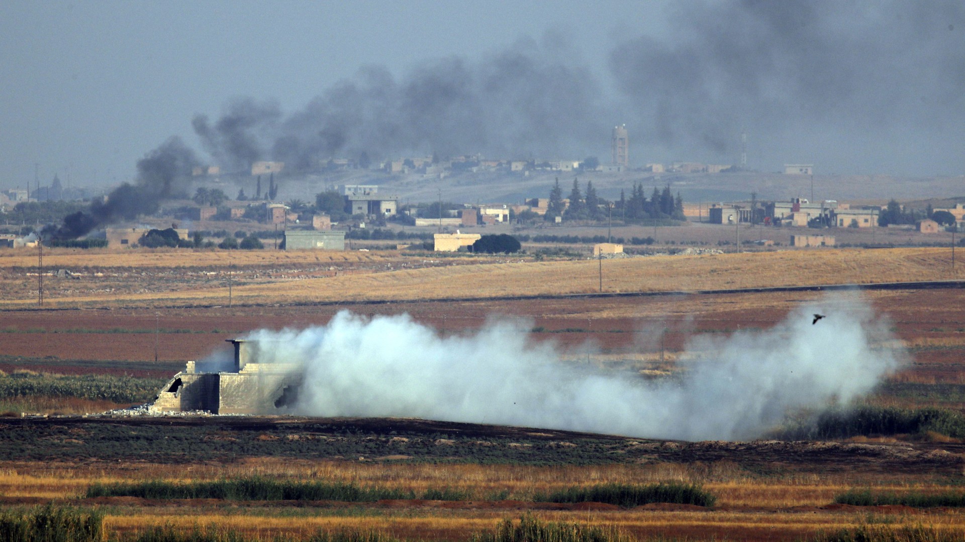 Turkish Air Force Strikes U.S. Allies in Syria