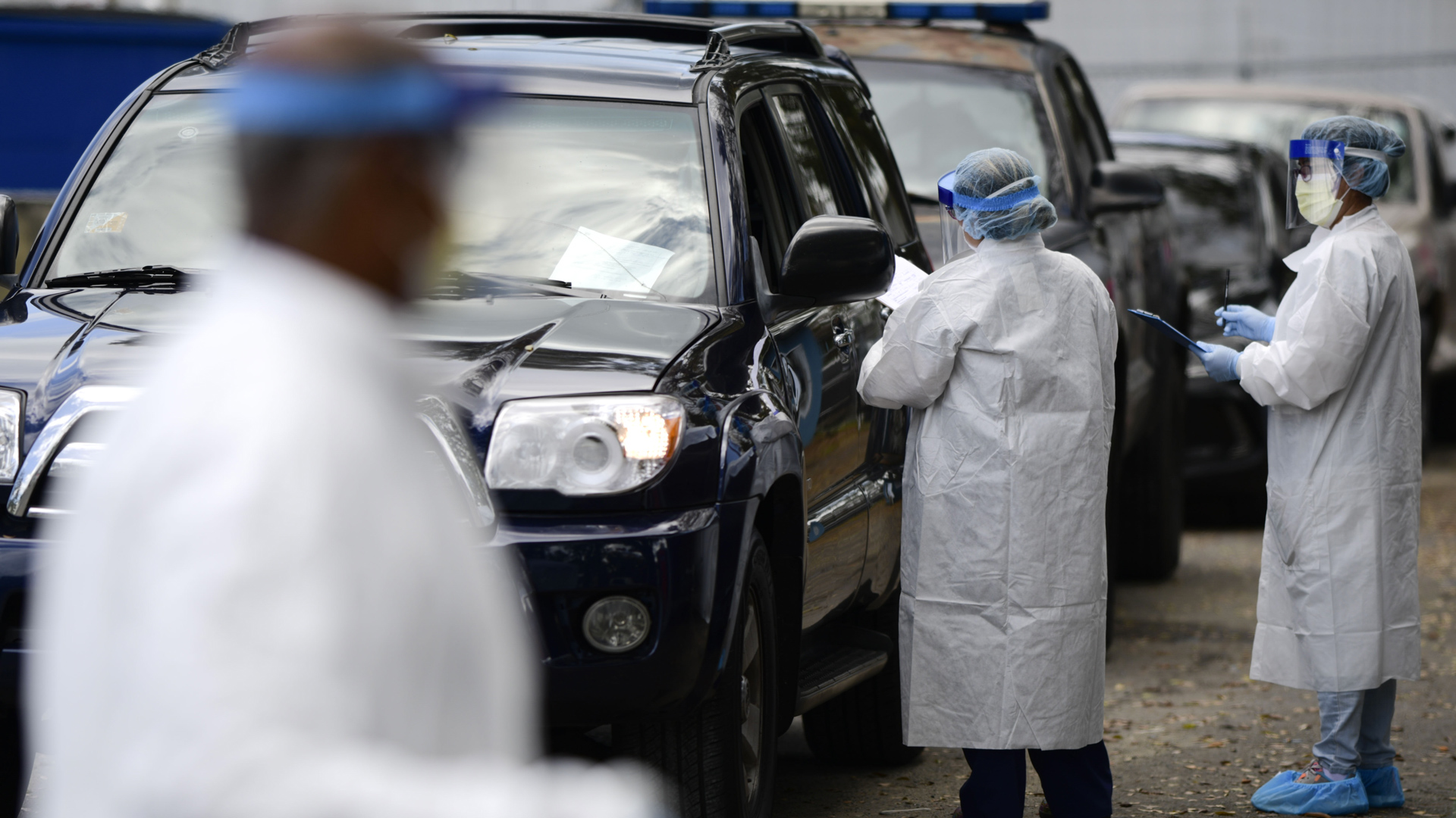 Realizan pruebas de covid19 en el Estadio Hiram Bithorn de San Juan