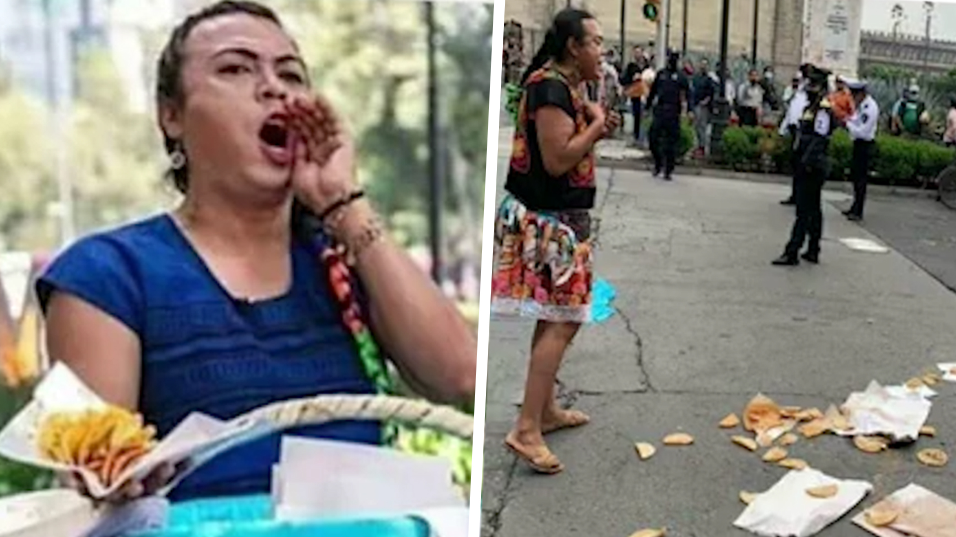 La solidaridad que despertó Lady Tacos de canasta Video El Show de