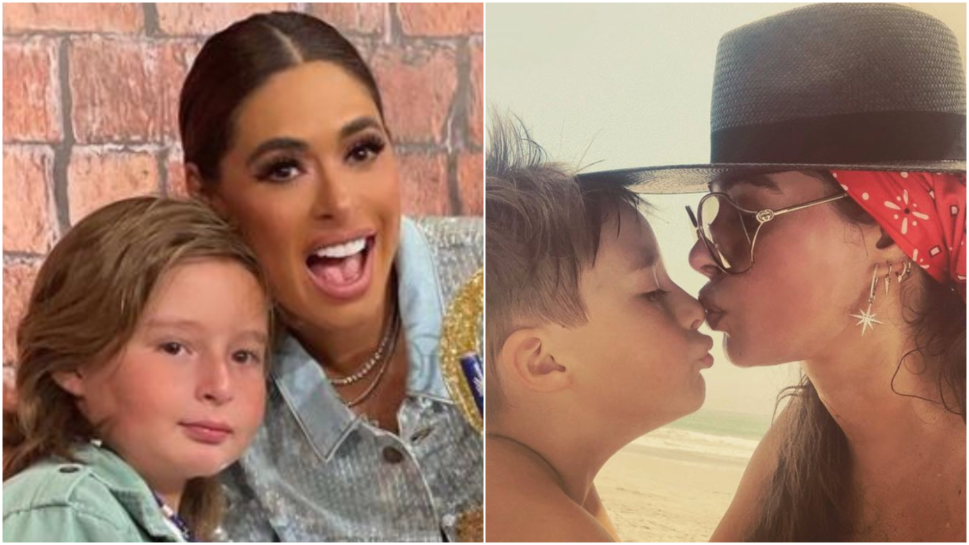 Galilea Montijo stars in a magazine cover and shares what her son is like after the divorce