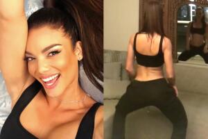 Zuleyka Rivera twerking