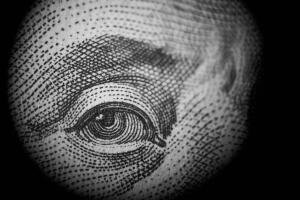 Spying money.