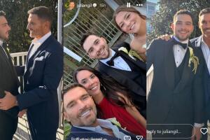 Julián Jr., el hijo de Julián Gil, se casó este fin de semana en Delaware.  