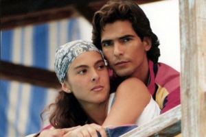 Kate del Castillo y Armando Araiza grabaron algunas escenas con Keiko en la telenovela Azul.