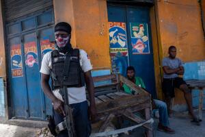 HAITI-Police UNREST-FUEL-SHORTAGE