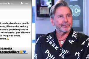 Ricardo Montaner pidió al "Señor" que se "lleve a los malos" tras ver los acontecimientos en Venezuela.  