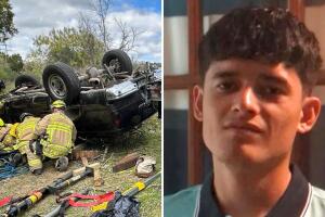 Bairon Gutierrez Rodriguez joven hondureño fallece volcadura Austin Texas