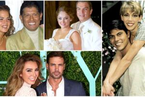 Amores tormentosos de los actores de telenovela