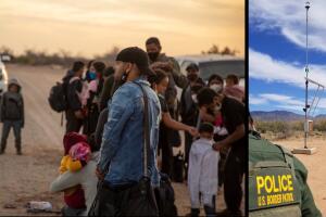 Más de 1,000 indocumentados en un día, un nuevo récord. 