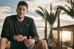 Devin Booker y su bebida Coco5. 