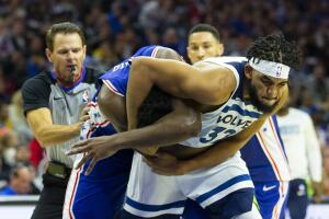 Minnesota Timberwolves v Philadelphia 76ers