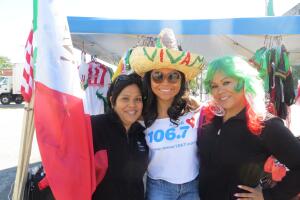 La Villita se vistió de verde, blanco y rojo